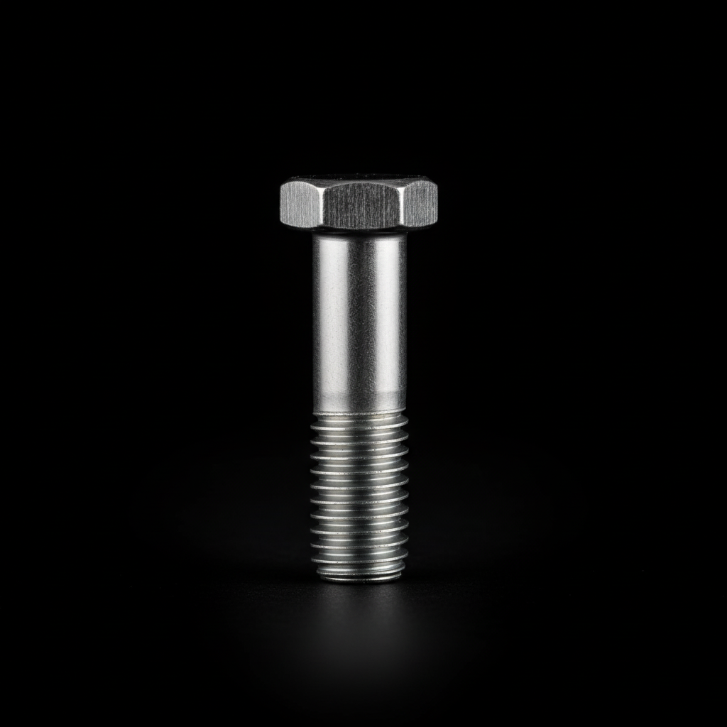Hex Bolt Half Threaded